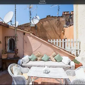 Terrace Navona Penthouse View Luxury , Rome Italy